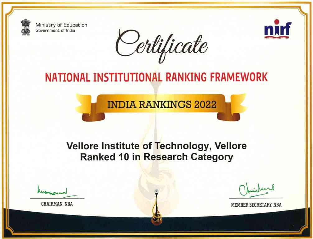 NIRF RANK 2022