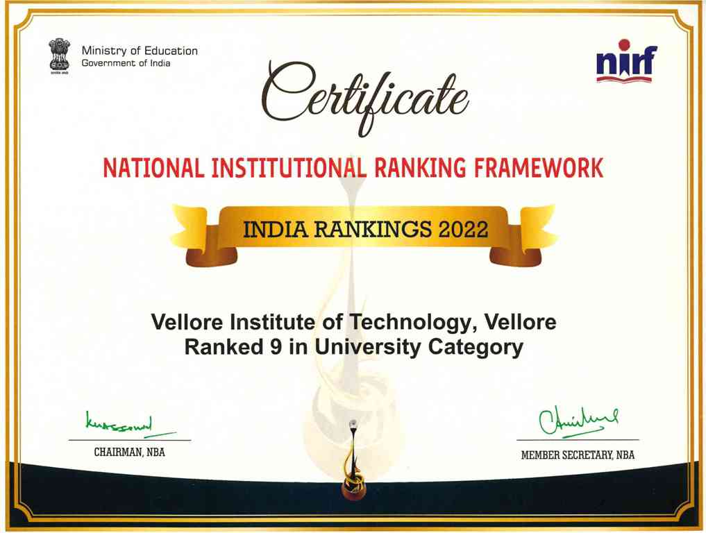 NIRF RANK 2022