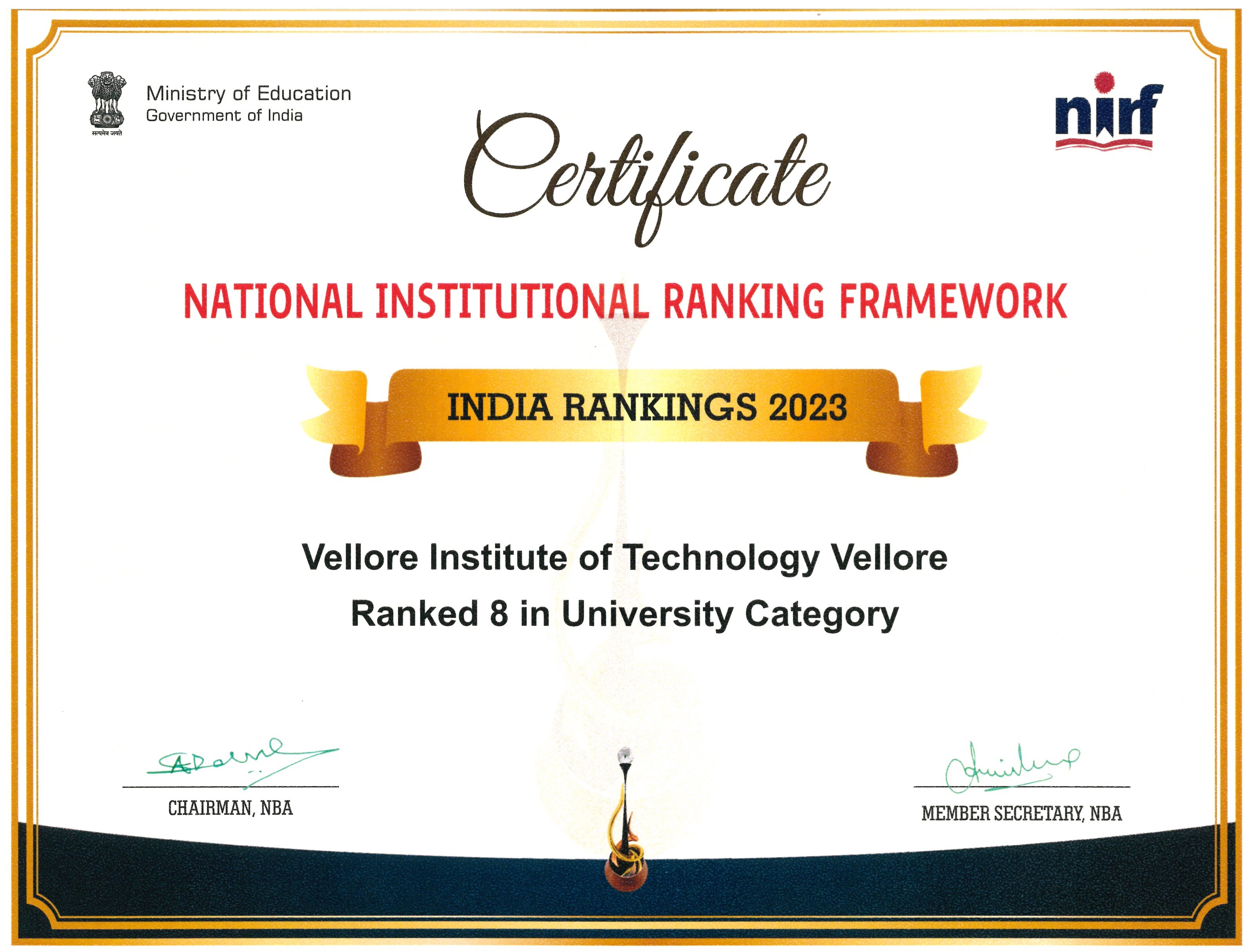 NIRF RANK 2023