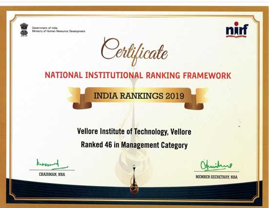 NIRF RANK 2019