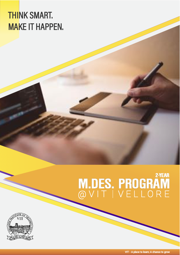 M.Des Brochure