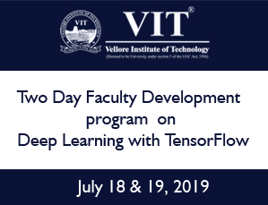 Two Day Faculty Development program on Deep Learning with TensorFlow