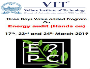 Value Added Program on Energy audit