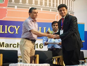 Kunal Joshi bags a Special Commendation award at National Policy...