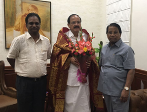 Dr. G. Viswanathan, Chancellor and Mr. Sankar Viswanathan, Vice...