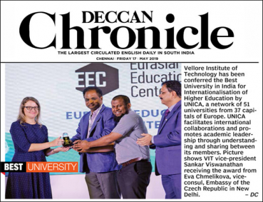 VIT Awarded by UNICA