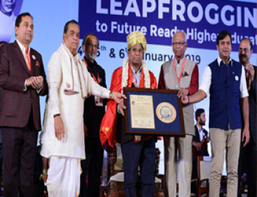 Dr. G.Viswanathan bestowed with Jeevan Gaurav Puraskar