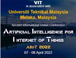 Second International Conference on ARTIFICIAL INTELLIGENCE FOR INTERNET OF THINGS