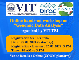 Online hands-on workshop on "Genomic Data Analysis" Online hands-on workshop on "Genomic Data Analysis"