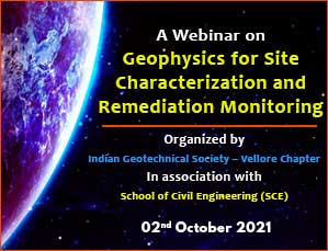 A Webinar on Geophysics for Site Characterization and Remediation Monitoring