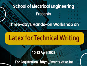 Three-days Hands-on Workshop on Latex for Technical Writing