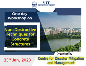 One day Workshop on Non-Destructive Techniques for Concrete Structures One day Workshop on Non-Destructive Techniques for Concrete Structures