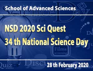 NSD 2020 – Sci Quest 34th National Science Day