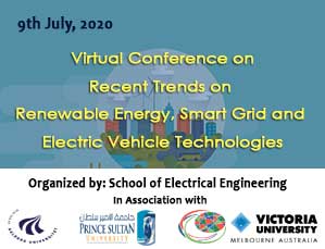 Virtual Conference on Recent Trends on Renewable Energy, Smart Grid and Electric Vehicle Technologies