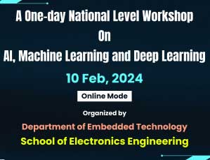 A One-day National Level Workshop on AI, Machine Learning and Deep Learning