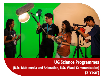 B.Sc. Multimedia & Animation, B.Sc. Visual Communication 3 Year Programmes