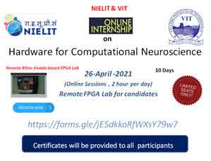 Online Internship Training Program  On Hardware for Computational Neuroscience