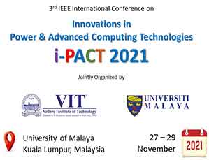 Innovations in Power and Advanced Computing Technologies, i-PACT2021