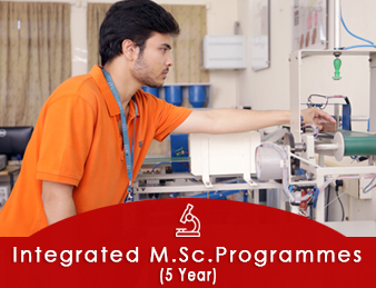 Integrated M.Sc 2024-25 Admissions (5 Year Programmes)