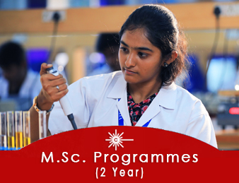 M.Sc 2 year Programmes