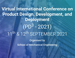 Virtual International Conference on PRODUCT DESIGN, DEVELOPMENT, AND DEPLOYMENT 2021