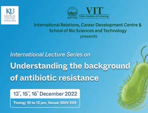 International Lecture Series on Understanding the background of antibiotic resistance