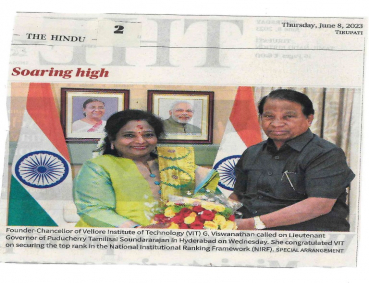 Chancellor met Dr.Tamilasi