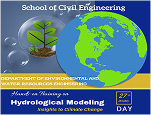 Virtual Hands-On Training on Hydrological Modeling of Watersheds - With Insights to Climate Change