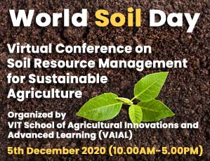 World Soil Day Virtual Conference on Soil Resource Management for Sustainable Agriculture